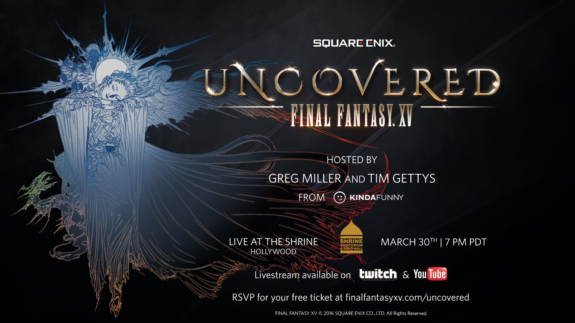 Final Fantasy XV, un evento per annunciare l'esordio