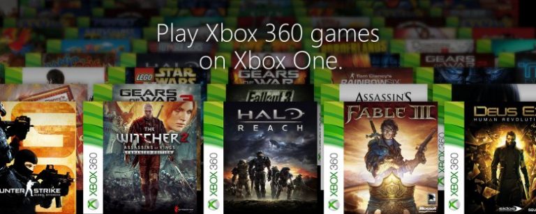Xbox One, ecco la lista dei giochi Xbox 360 retrocompatibili di gennaio