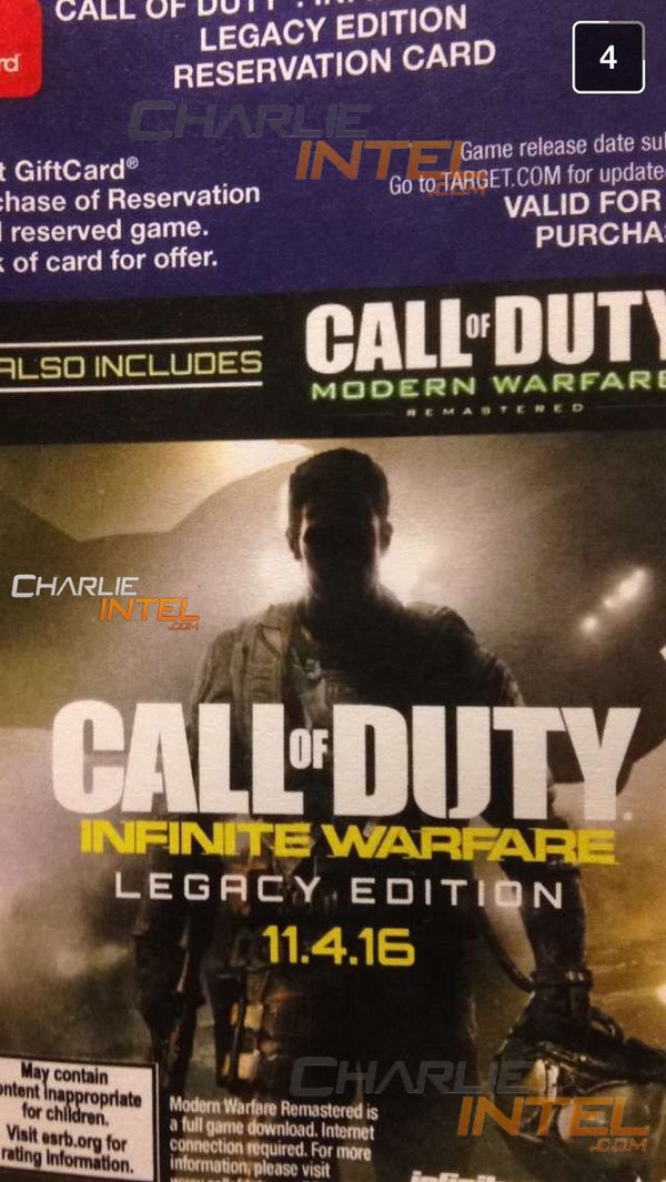Call of Duty: Infinite Warfare - Modern Warfare Remastered